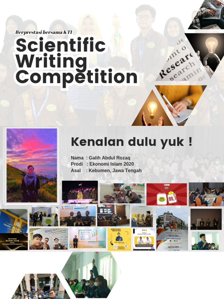 Scientific Writing Competition - Galih Abdul Rozaq | PDF