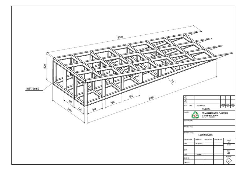 Alat Bantu Loading Deck | PDF