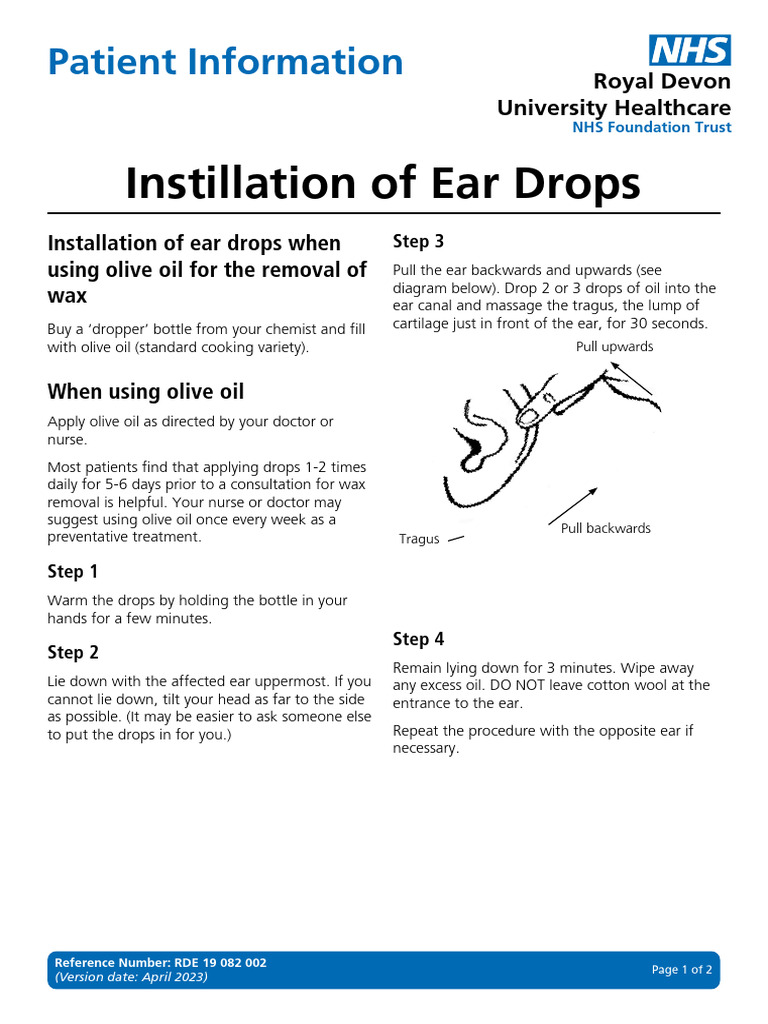 patient-information-leaflet-instillation-of-ear-drops-rde-19-082-002 ...