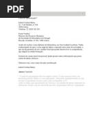 Exemplo de Carta de Pedido de Emprego