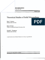 Dan C. Sorescu, Betsy M. Rice and Donald L. Thompson- Theoretical Studies of Solid Nitromethane