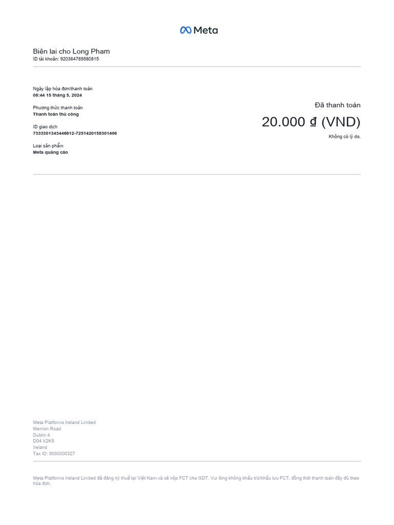 Transaction Detail PDF | PDF
