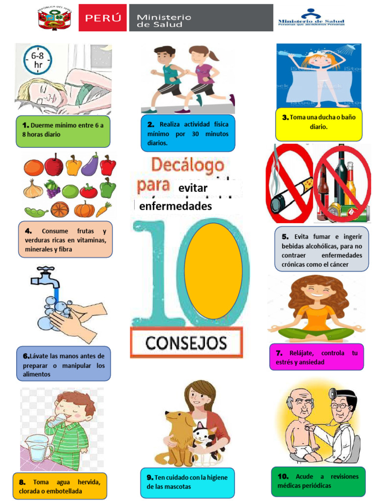 Consejos para Prevenir Enfermedades | PDF