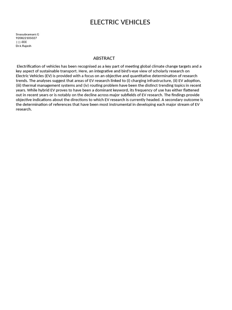 sm | PDF | Electric Vehicle | Renewable Energy