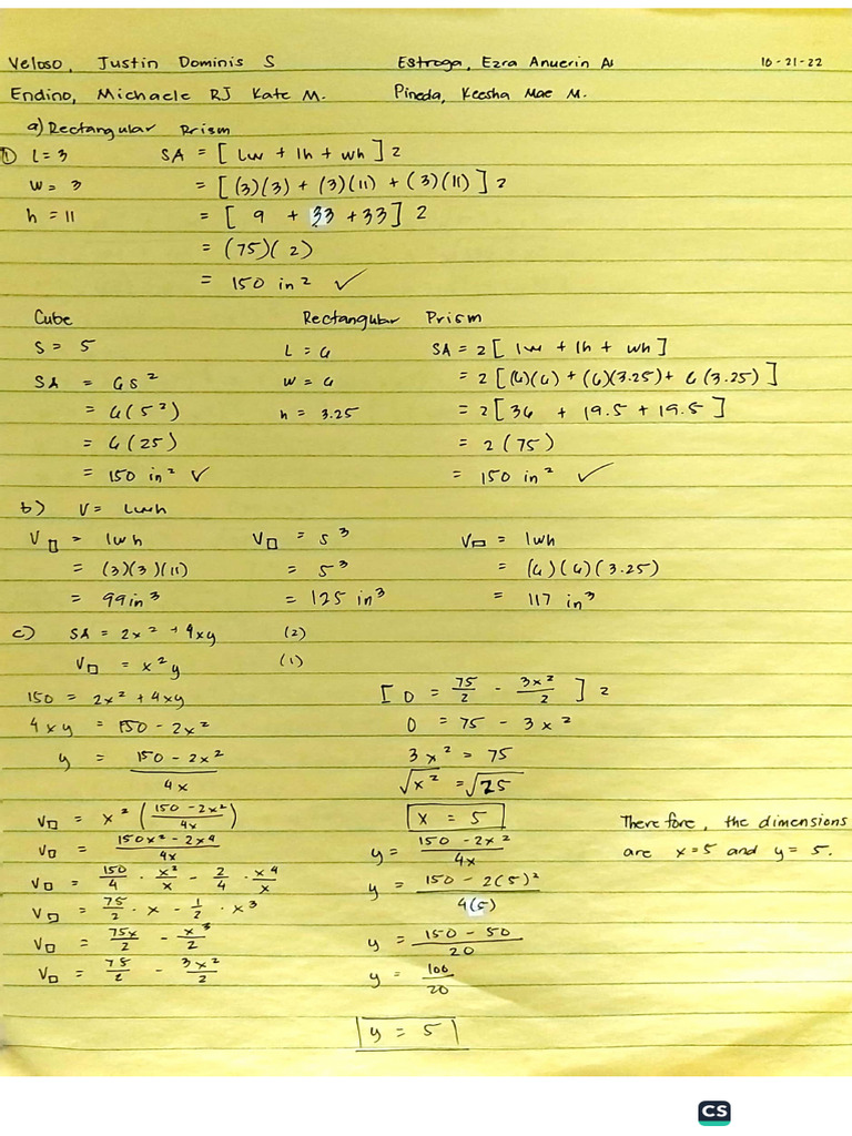 Calculus (Group 7) | PDF
