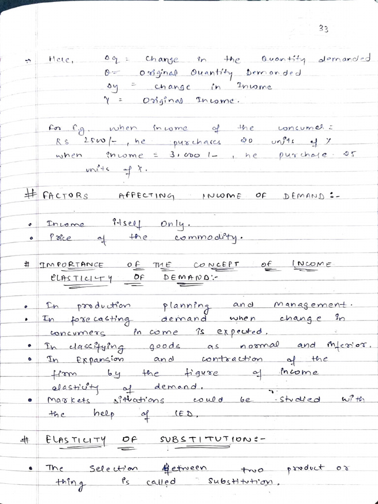 Economics notes 2 | PDF