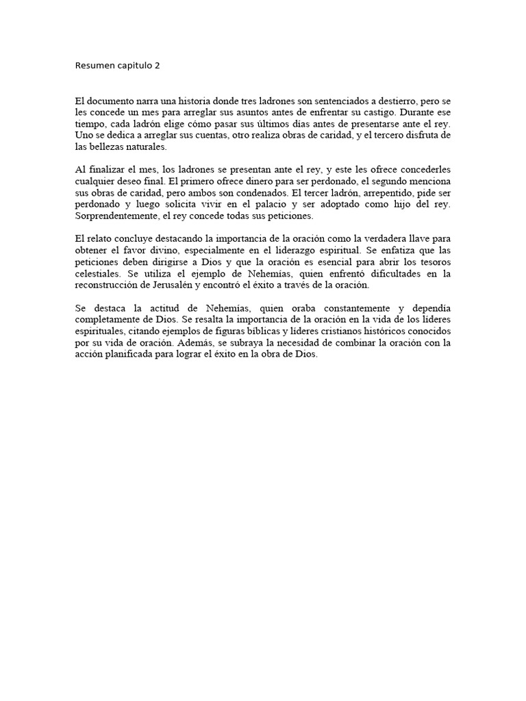 La Oración como Clave del Perdón y Éxito | PDF
