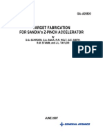 D.G. Schroen et al- Target Fabrication for Sandia's Z-Pinch Accelerator