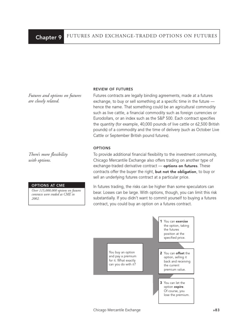 IFO CHAPTER-09 Futures & Exchange-Traded Options On Futures | PDF ...