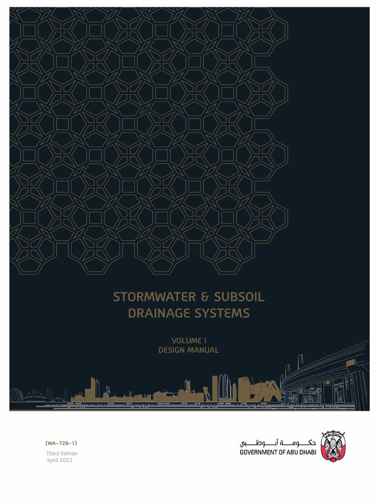 WA-726-1 Storm Water and Subsoil Drainage System | PDF | Storm Drain ...