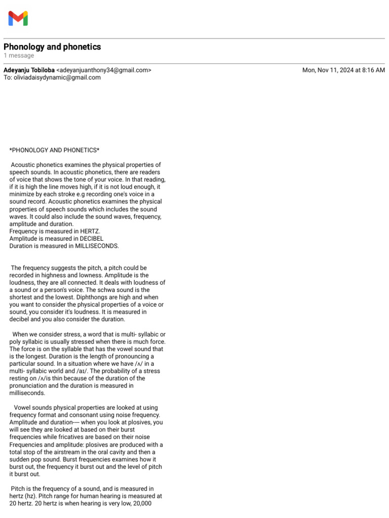Understanding Phonology and Phonetics | PDF | Stress (Linguistics ...