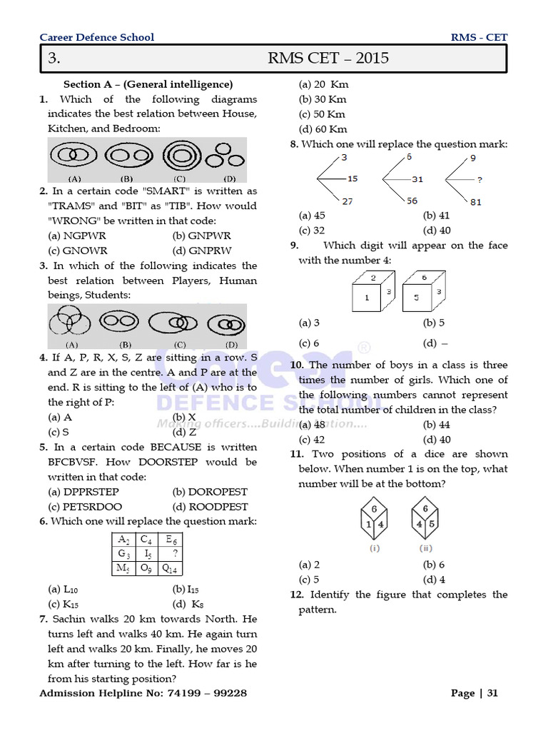 RMS 6th 2015 | PDF | Rectangle