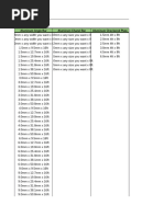 Angle Bar Sizes and Thickness Chart | PDF