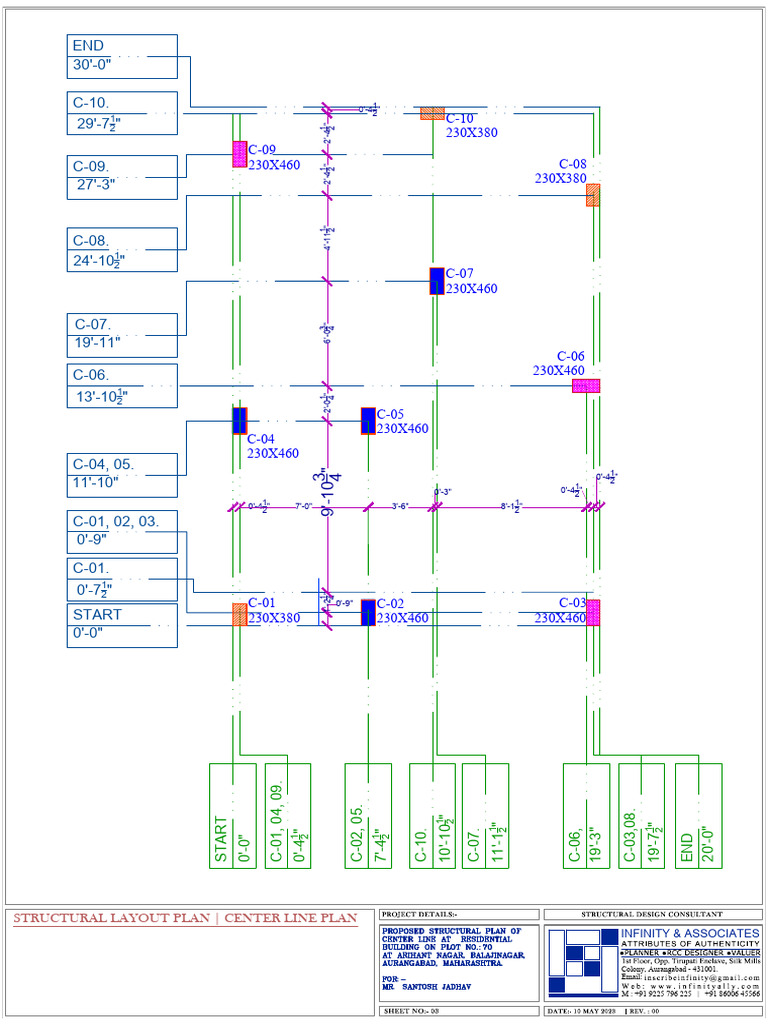 Structural Design Plans | PDF | Structural Engineering | Civil Engineering