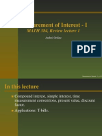 Measurement of Interest - Slides