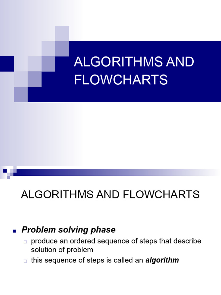 Flowchart_Algorithm_Pseudocode.pptx (3) | PDF | Algorithms ...