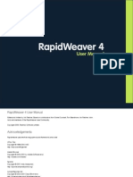 Rapidweaver Manual