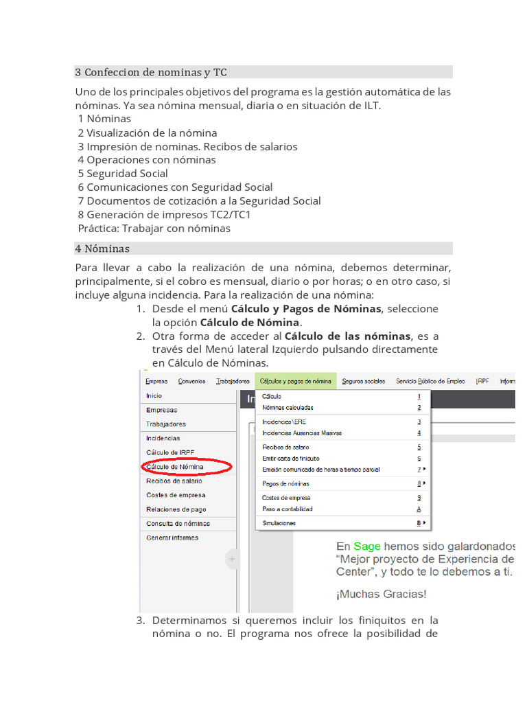 Gestión de Nóminas y Seguridad Social | PDF | Archivo de computadora ...
