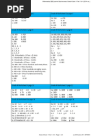 Grade 5 Mental Maths Term 1 | PDF | Mathematics