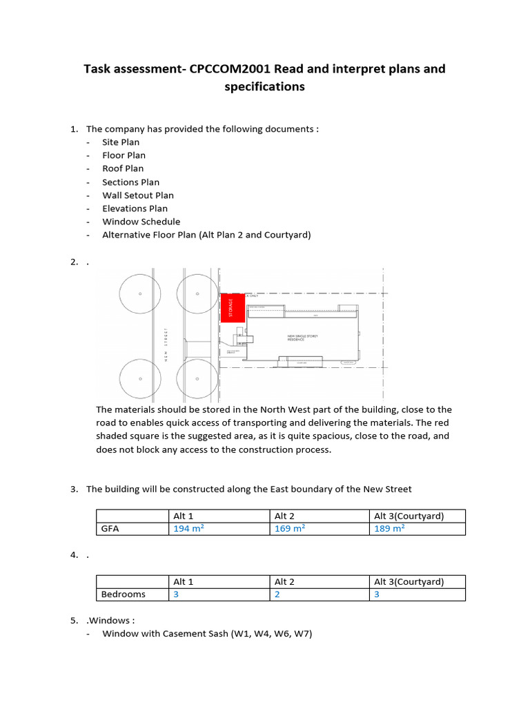 Task assessment- Prepare design Civil Timber | PDF | Window | Door