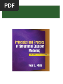 Download Complete Principles and Practice of Structural Equation Modeling 3rd PDF for All Chapters