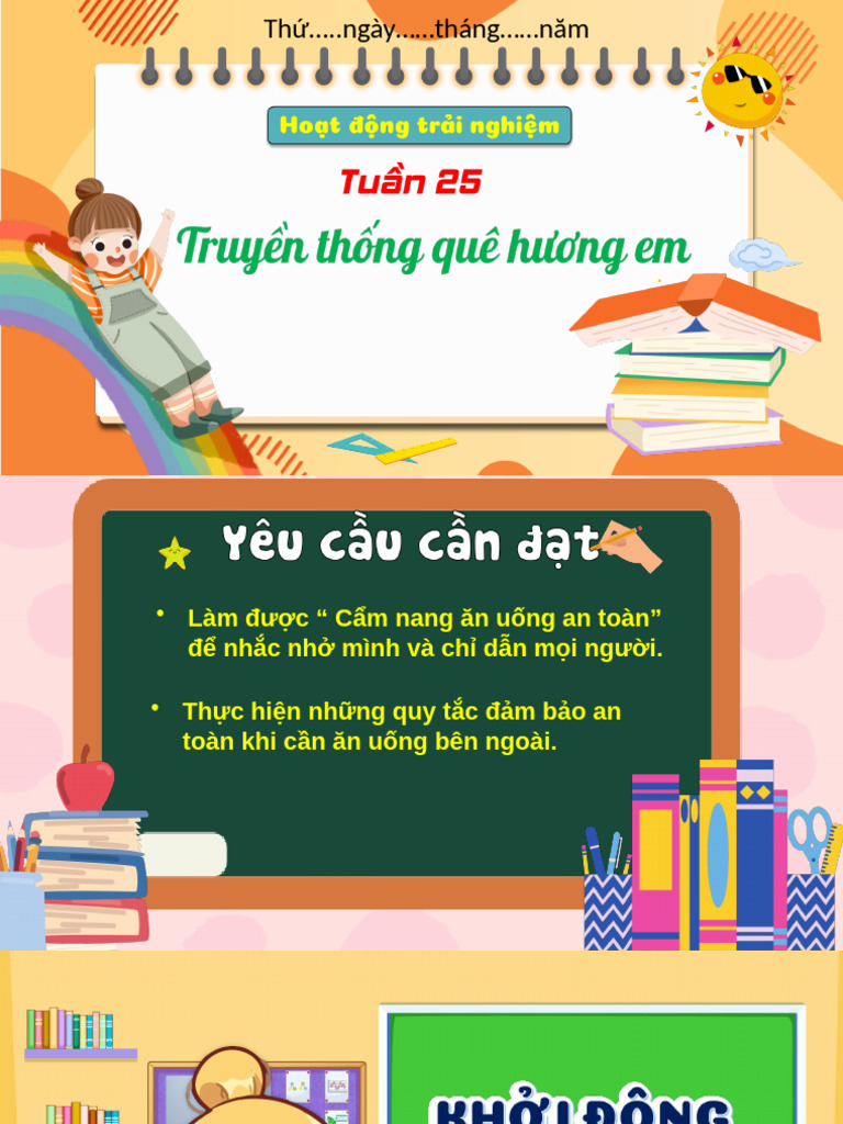 HDTN - tuần 25 | PDF