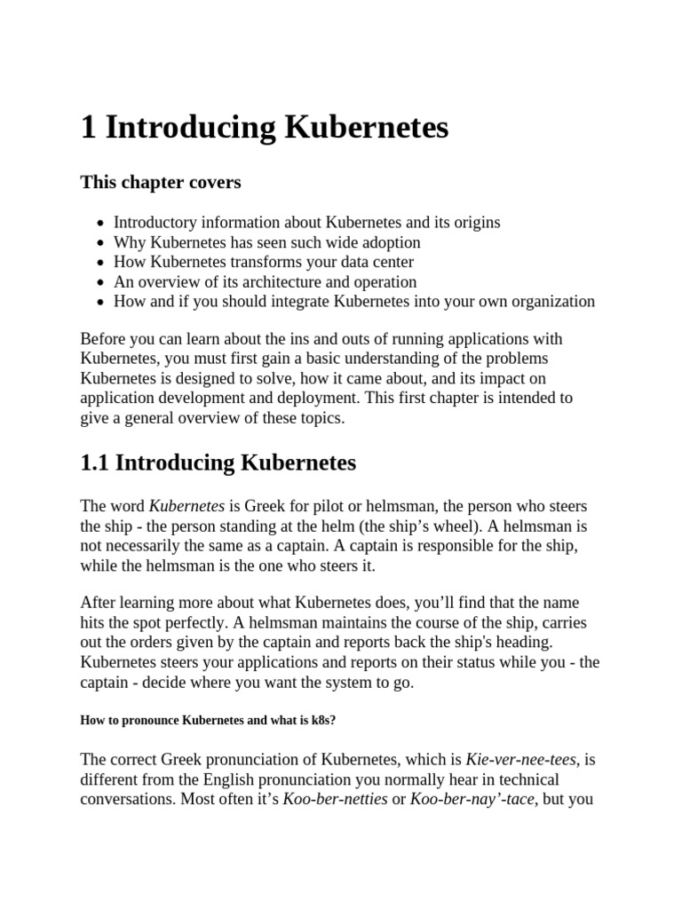 Introduction to Kubernetes Basics | PDF | Cloud Computing | Abstraction ...