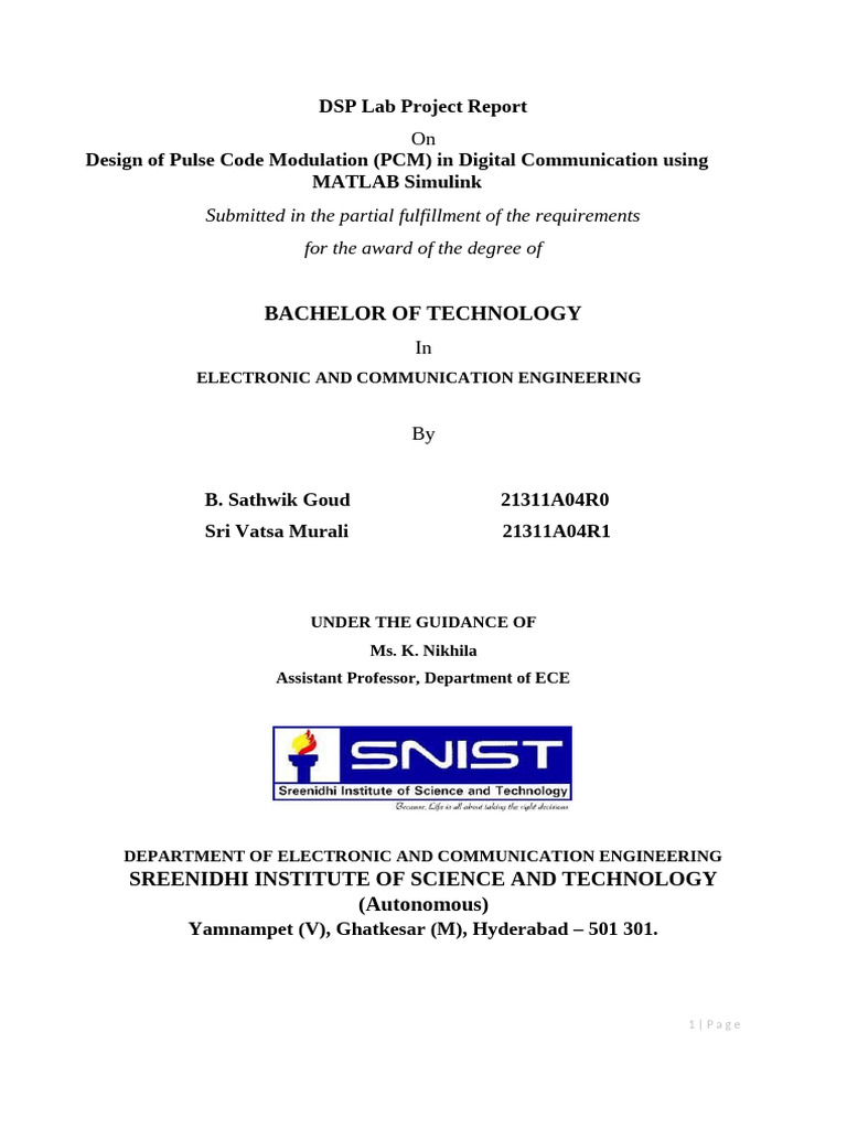 pcm | PDF | Modulation | Digital Signal