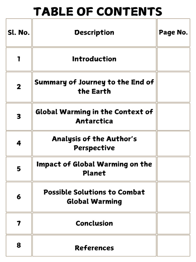 English Toc | PDF