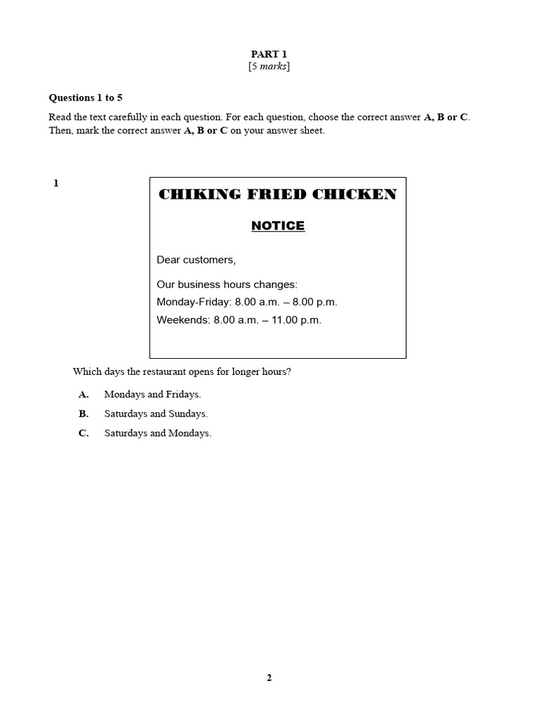 Uasa year 4 2024 pdf verb vocabulary