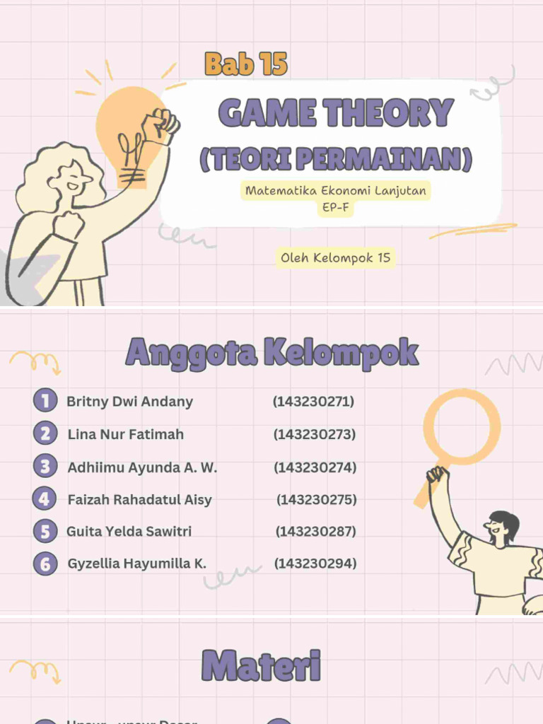 Game theory pdf