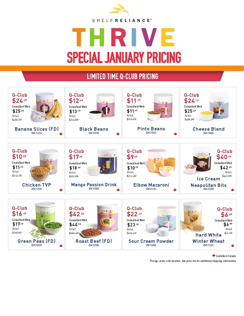 January Q-Club Pricing Discounts | PDF