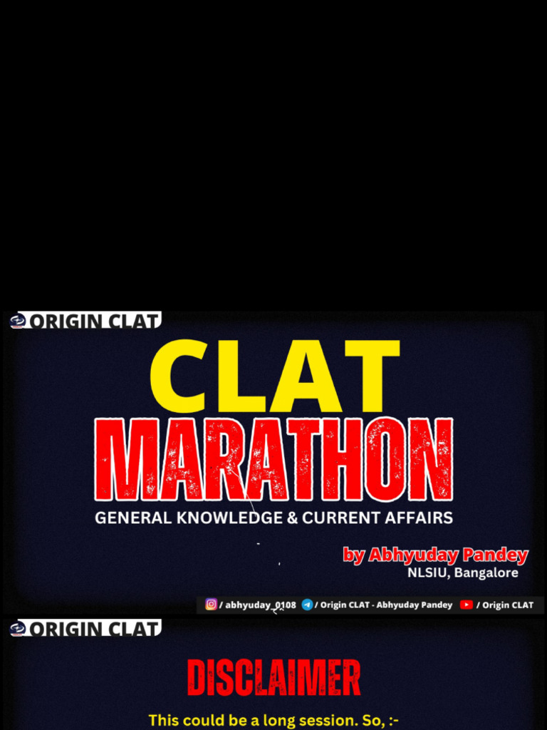 Marathon Notes | PDF