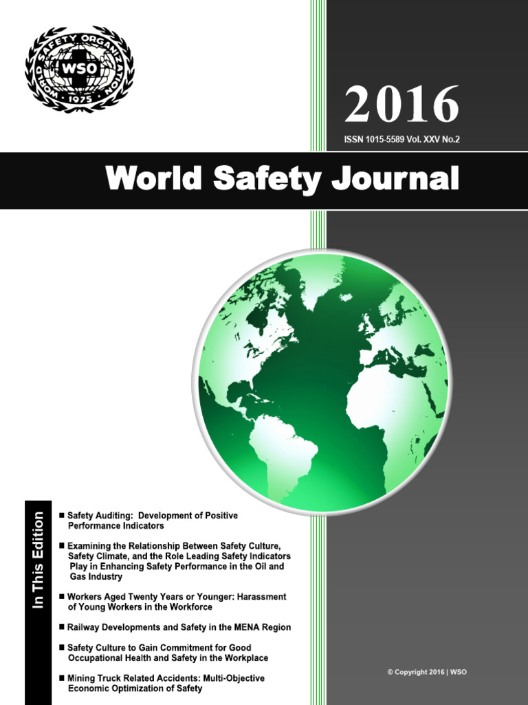 World Safety Journal: ISSN 1015 5589 Vol. XXV No.2 | PDF | Occupational ...