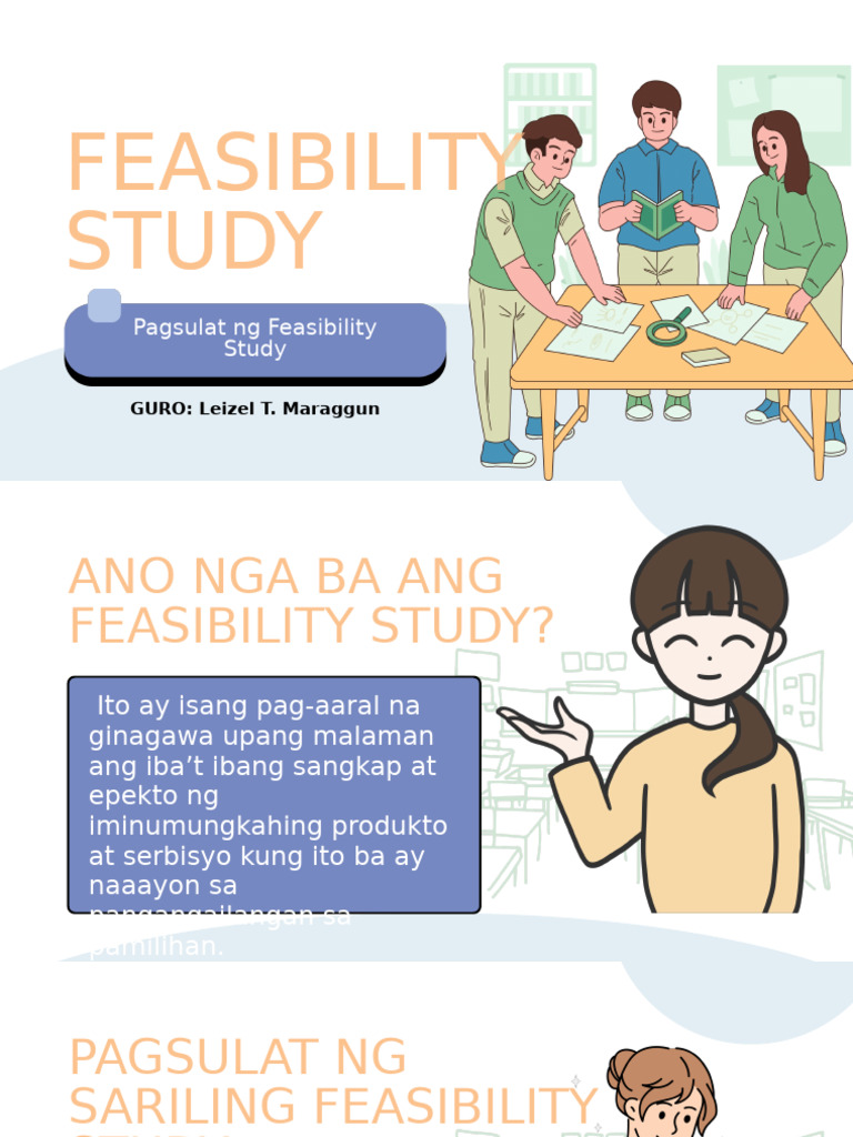 Pagsulat NG Feasibility Study | PDF