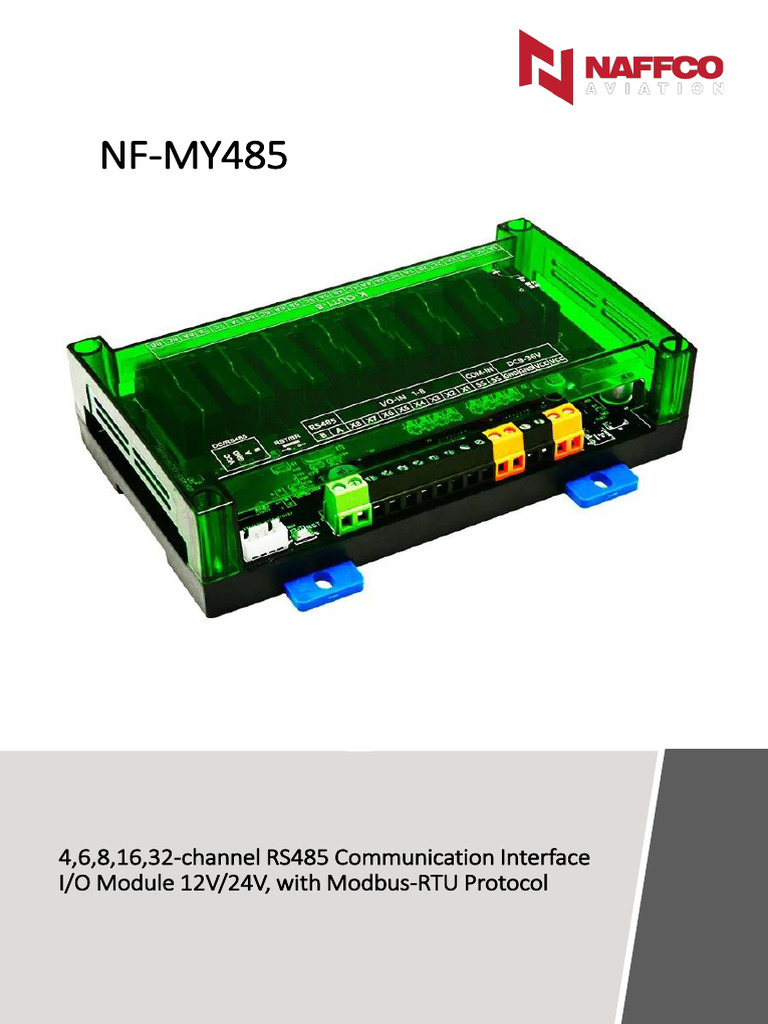 NF-MY485 | PDF | Physical Layer Protocols | Computer Networking