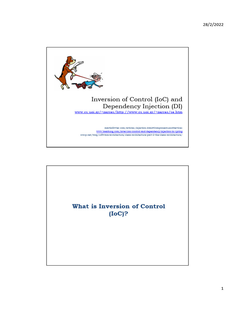 SoftEng-Lab-IoC-DI | PDF | Computer Science | Information Science
