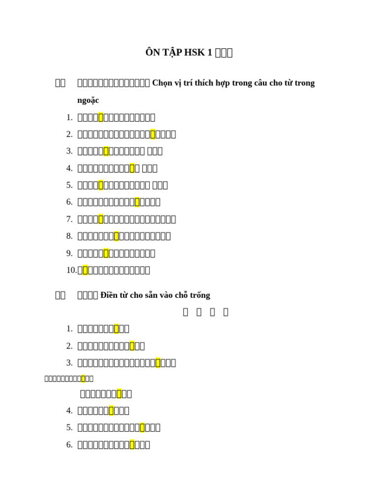 File Nghe Bai Tap Giao Trinh Hsk1