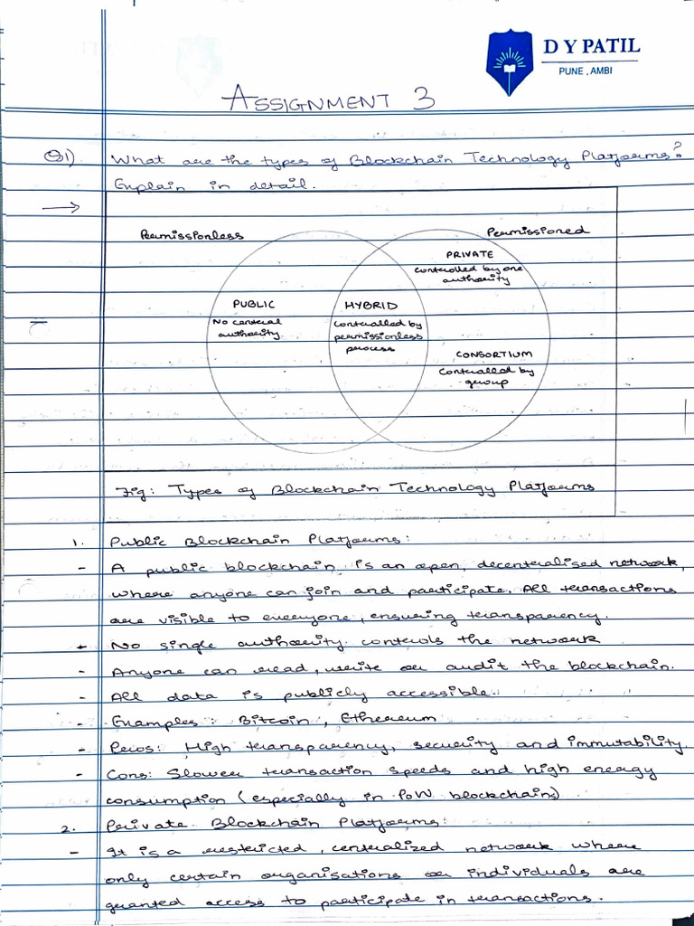 Blockchain Assignment 3 | PDF