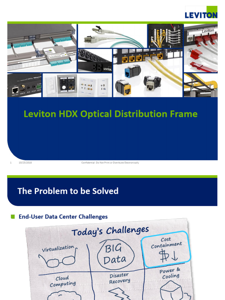 HDX Frame Solution | PDF | Optical Fiber | Data Center