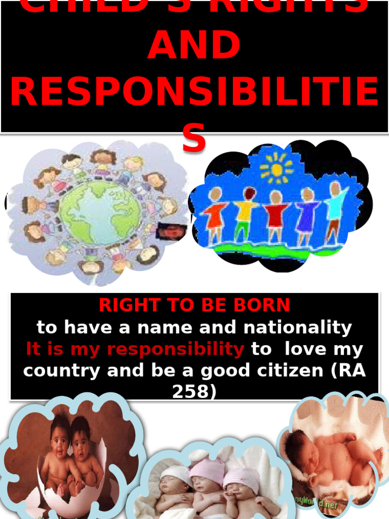 Child's Rights and Responsibilities | PDF