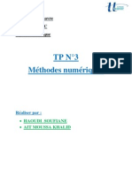 Tp3 Methode Num Haoudi Soufiane Ait Moussa Khalid