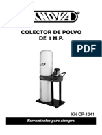 Colector de Polvo DE 1 H.P.: KN CP-1041