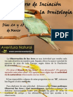 Curso Ornitologia
