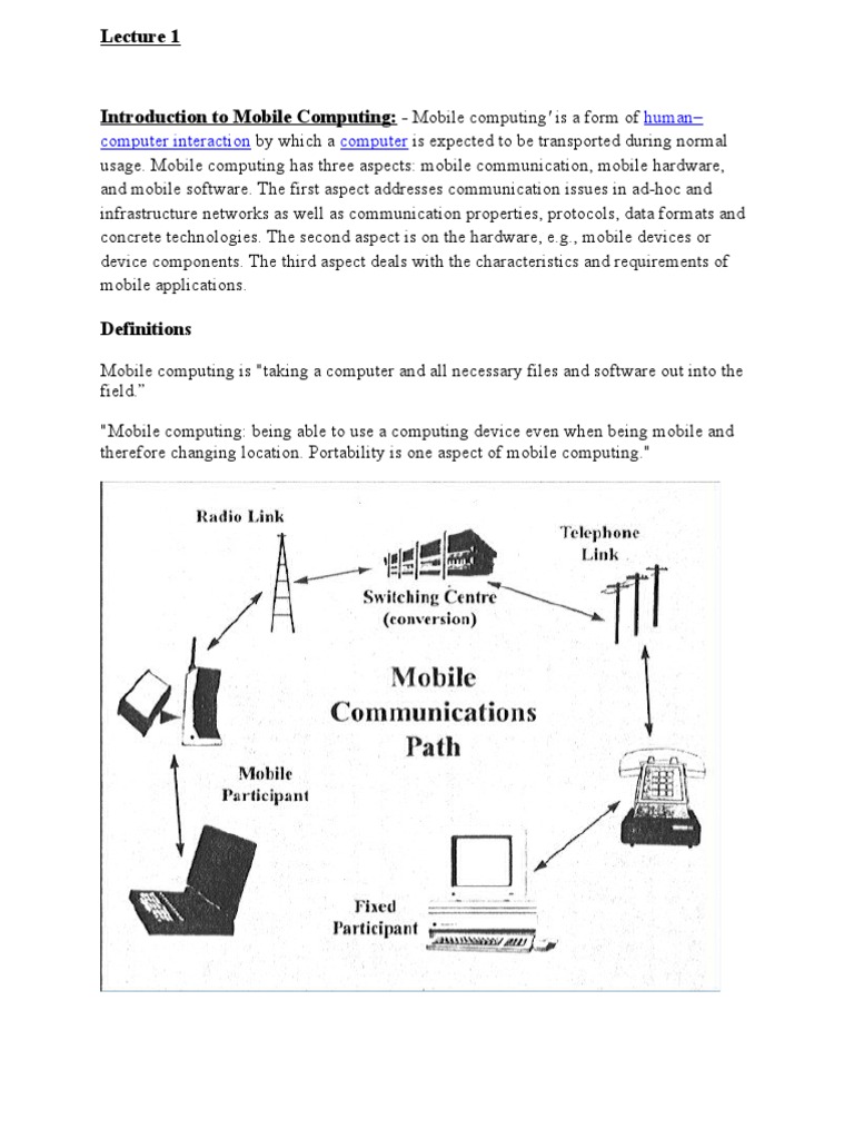 Human - Computer Interaction Computer | PDF | Transmission Control ...