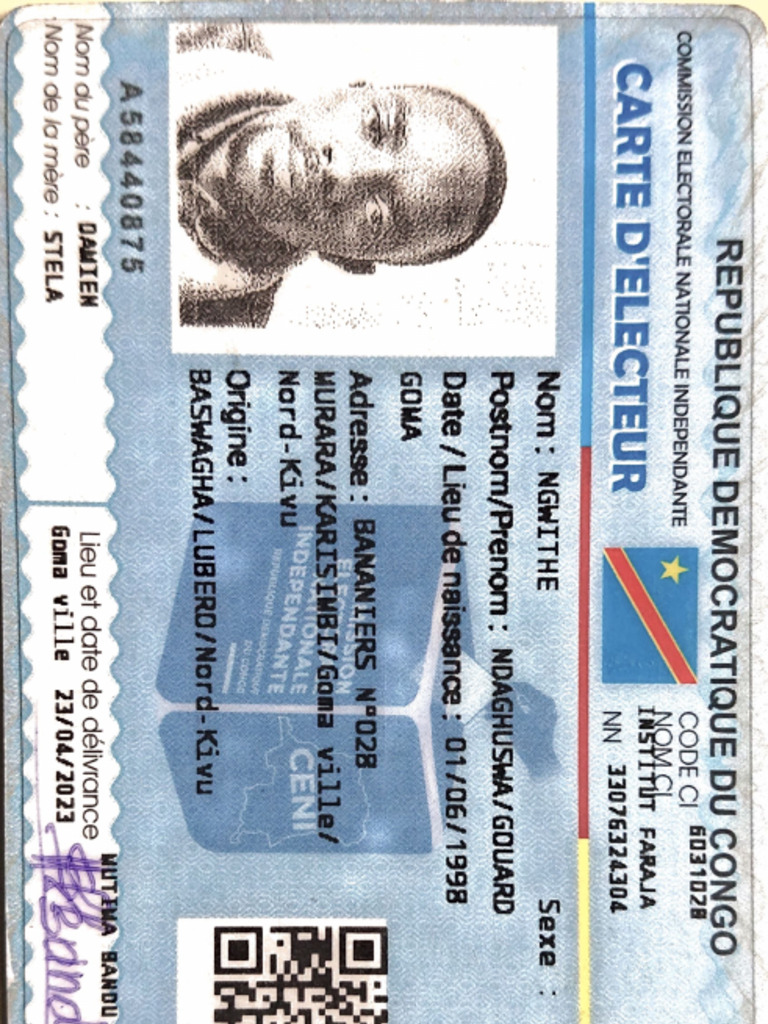 Ma Carte D'électeur | PDF