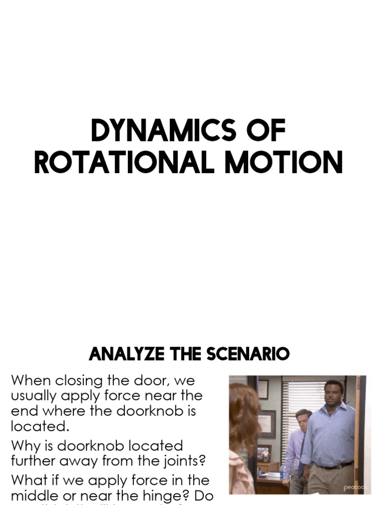 Understanding Torque and Rotation | PDF
