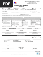 General Intake Sheet DSWD Form | PDF | Psychosocial