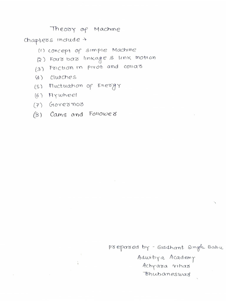 Tom Full Notes | PDF