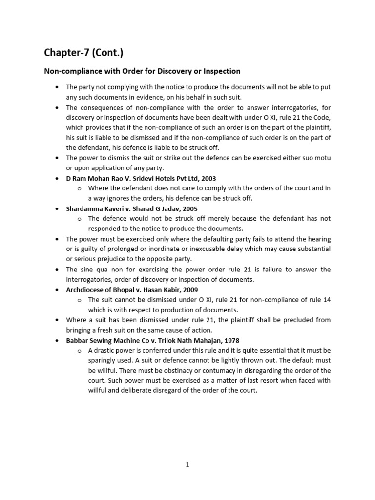 Cpc notes pdf witness lawsuit